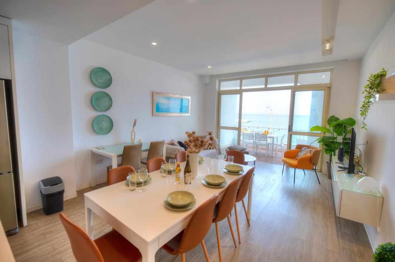 Spacious 4 Bedrooms With Sea View Balcony Goslm-3 Sliema Exterior photo